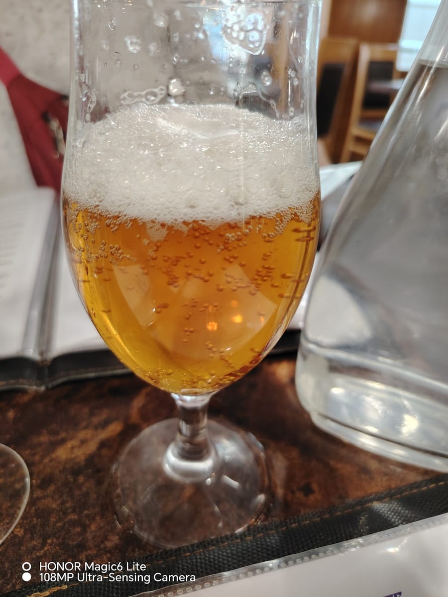 Une bière pression bien fraîche